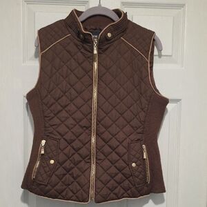 NOT FOR SALE - Active USA Chocolate Quilted Vest